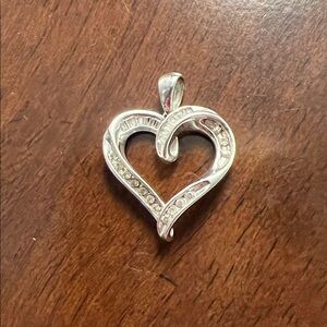 925 Sterling Silver Heart Pendant